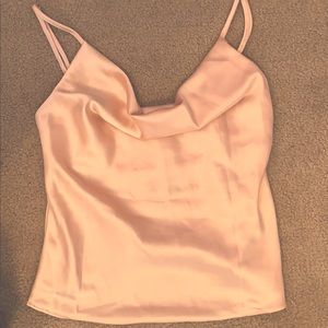 Silk tank top